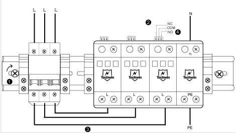 Type 1 Surge Protector Installation