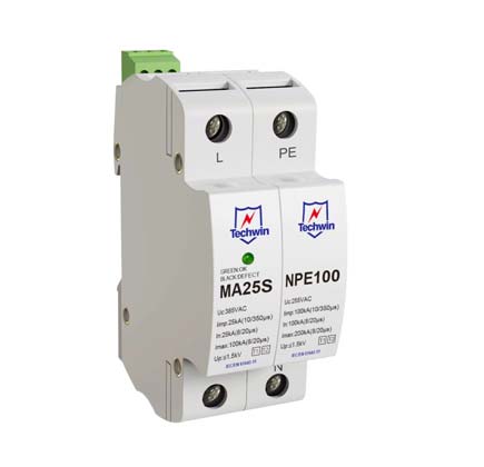 ma25s series type 1 2 classb c switch type surge protective devices tuv